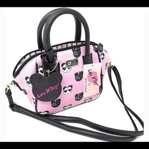 Luv Betsy Johnson Unicorn Panda Satchel/ Crossbody